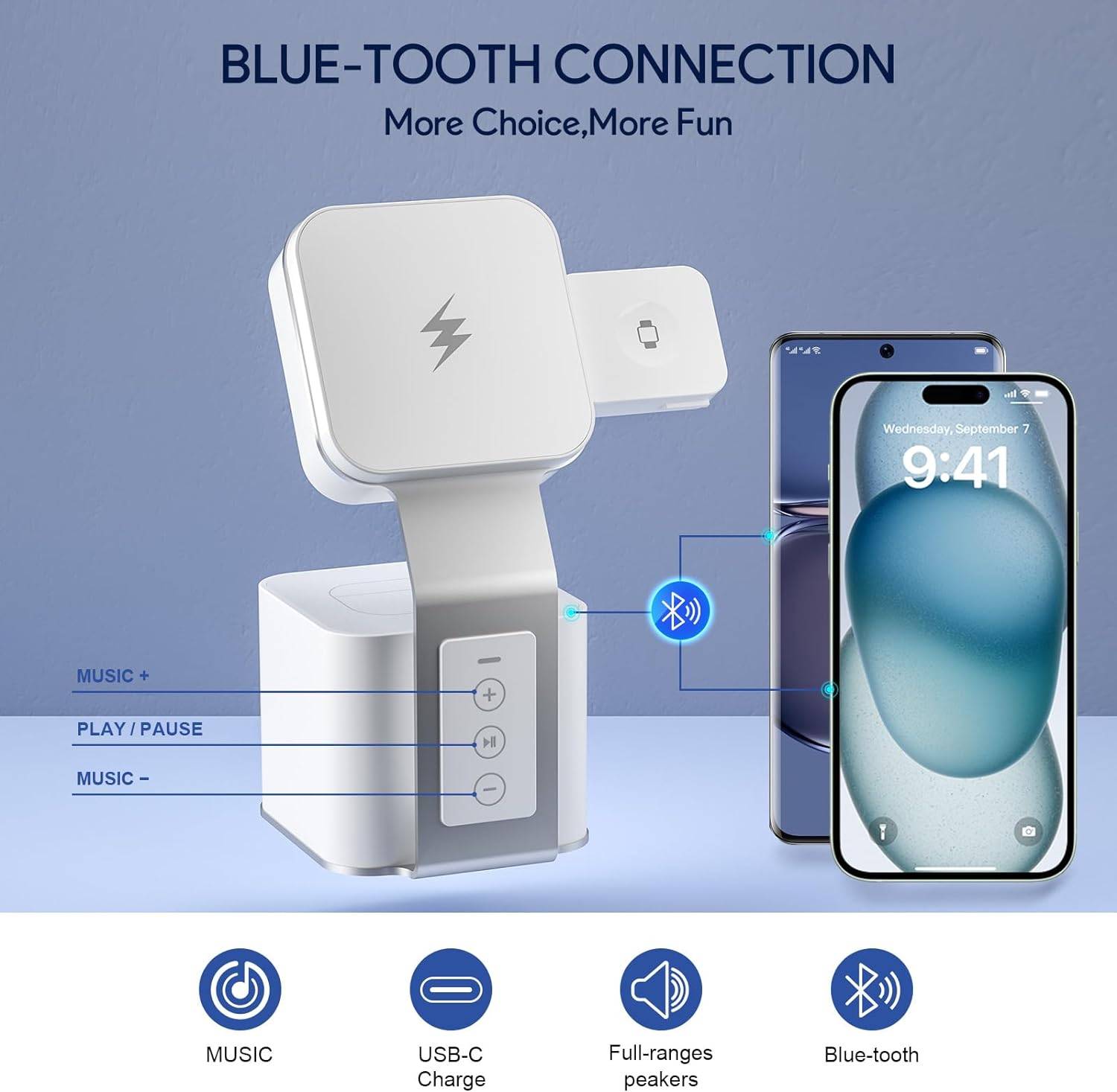 4 in 1 Magnetic Charging Stand 6