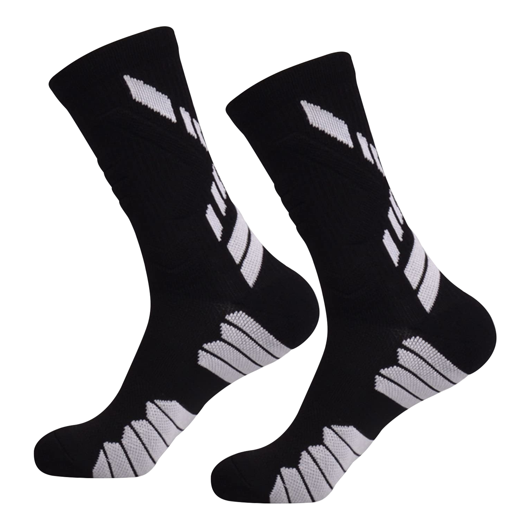 Custom Full-Color Jacquard Mid-Calf Sports Socks 9