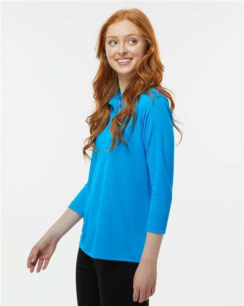Women's Lady Palm Three-Quarter Sleeve Polo - 120 15