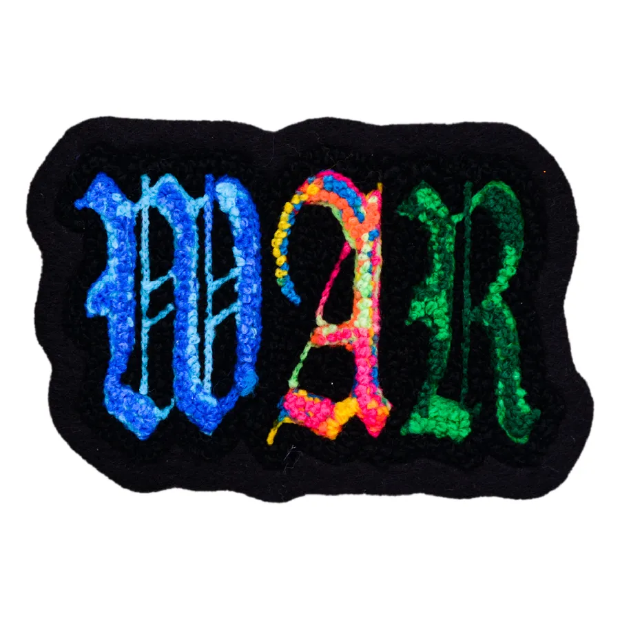 Multi Color Chenille Patch 18