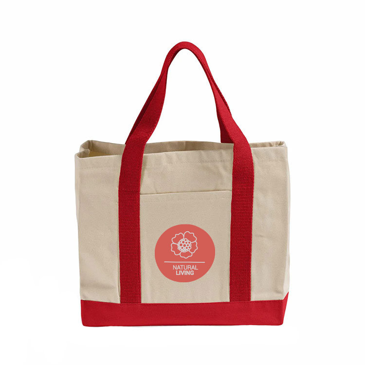 Trestles Beach Twill Tote Bag, custom tote bag with logo imprint 5