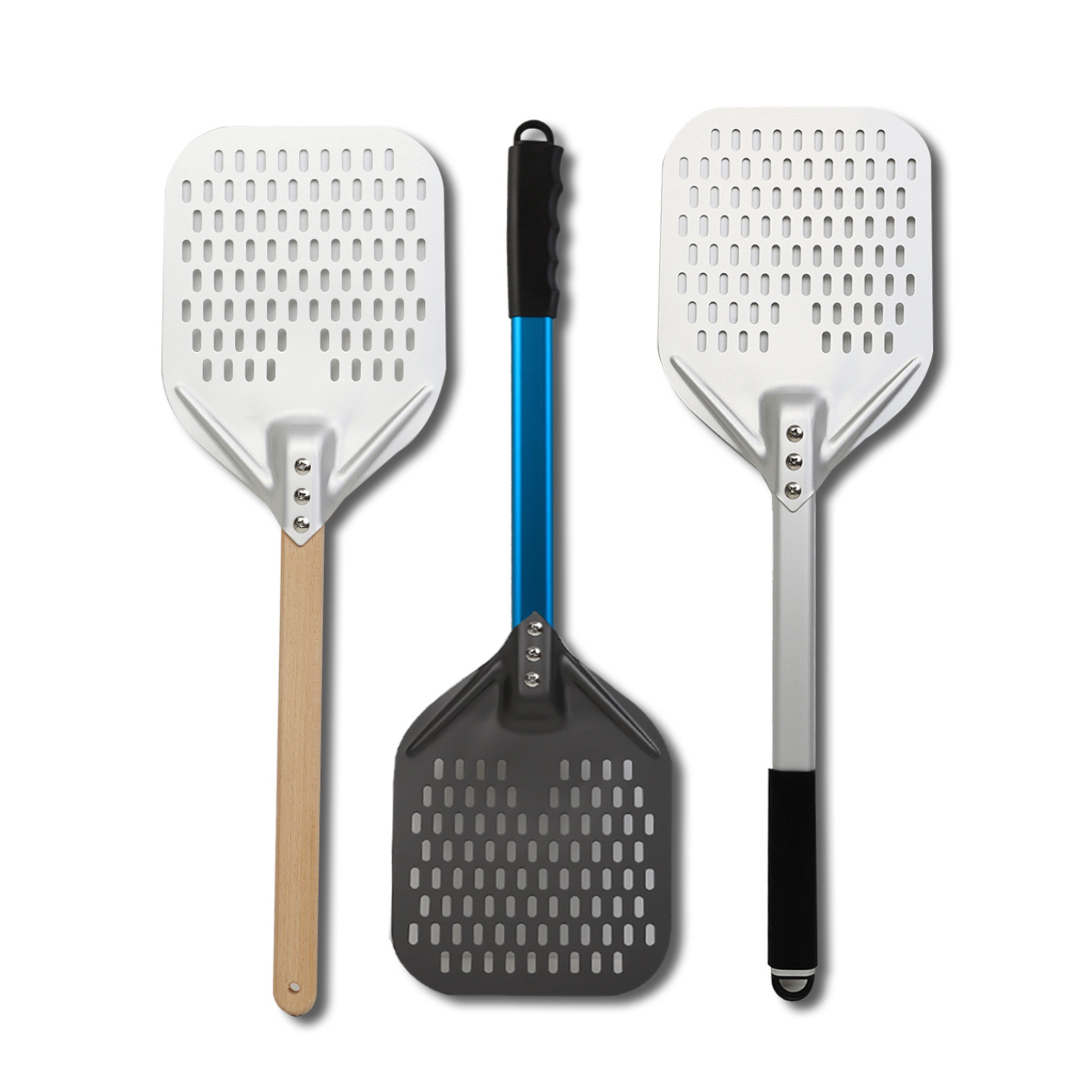 10" Perforated Pizza Turning Peel (direct import) 1