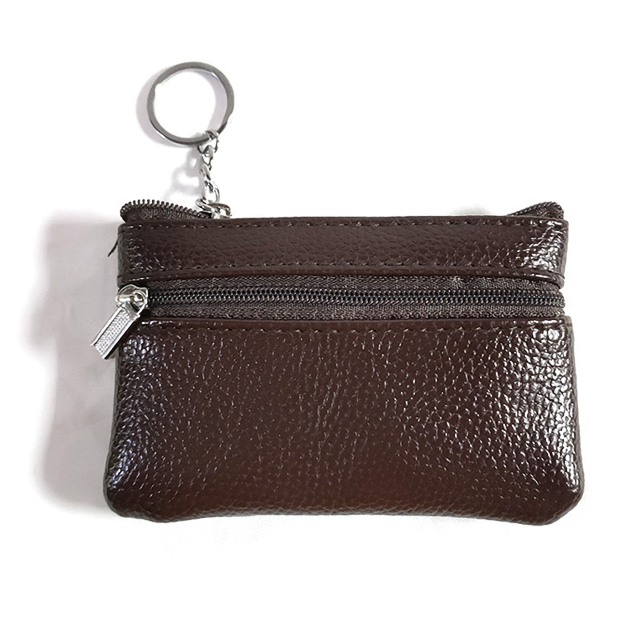 PU Leather Coin Purse w/Key Ring 2