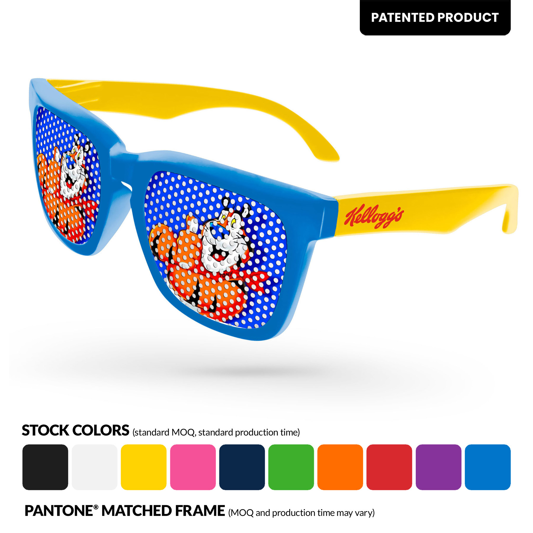 2-Tone Pinhole Bold Sunglasses 14