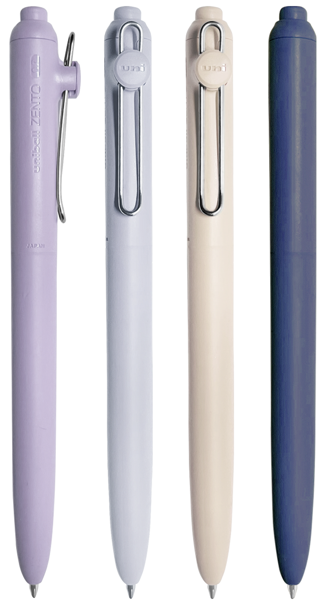 uni-ball® Zento Gel Retractable Pen Muted 2