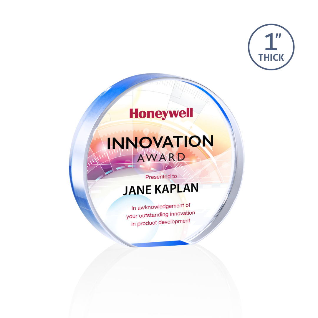 Narita Circle VividPrint™ Award - Blue 4
