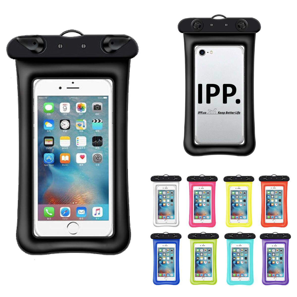 PVC Waterproof Diving Bag Touch Screen For Phone 5