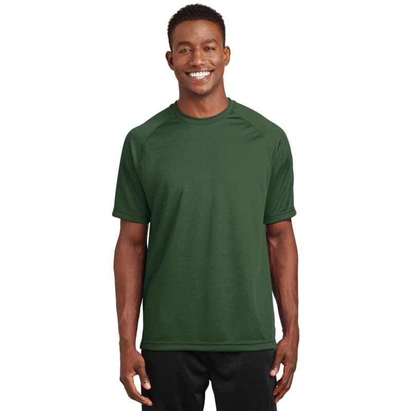 Sport-Tek Dry Zone Short Sleeve Raglan T-Shirt. 34
