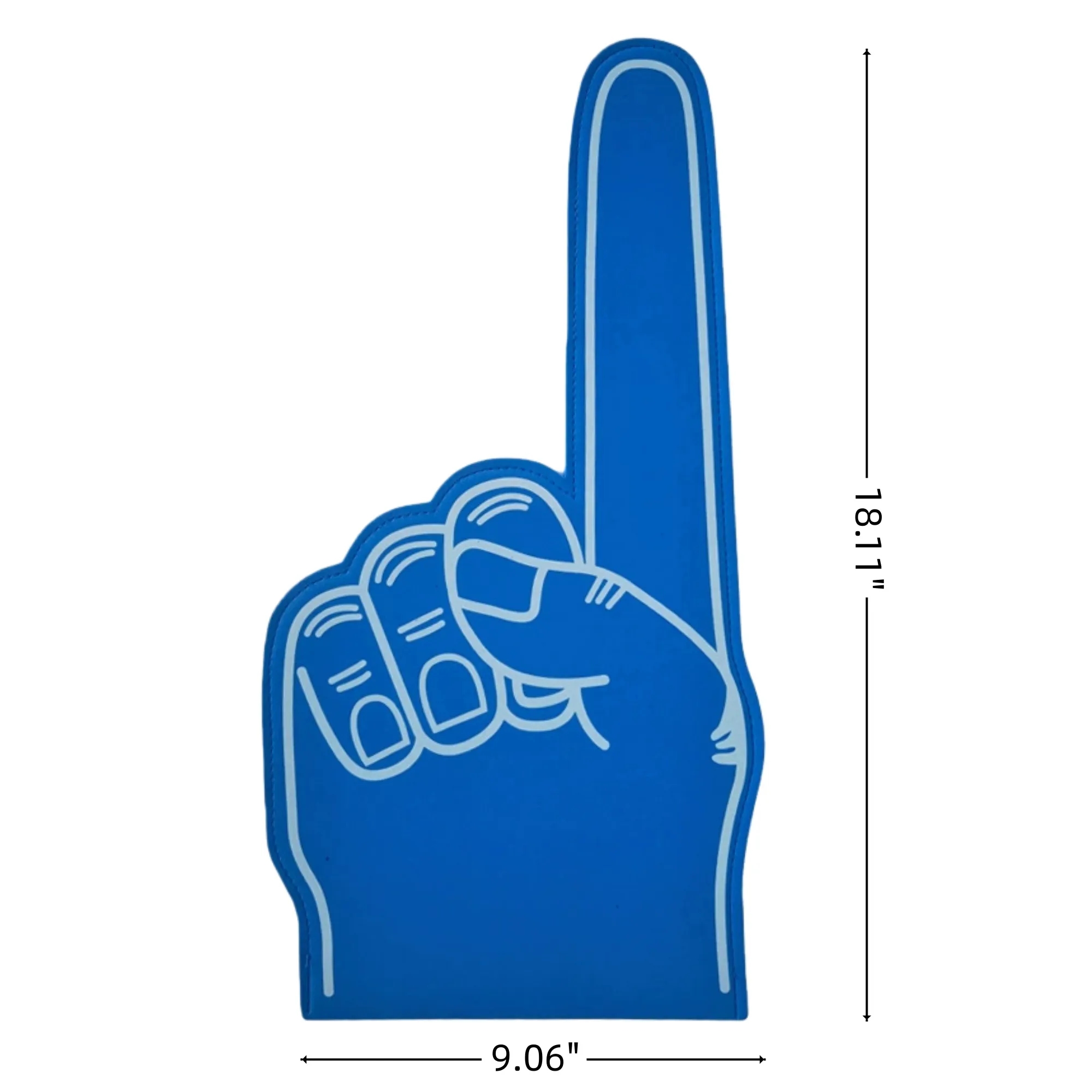 EVA Foam Hand Spirit Fingers For Sports Games Cheering 3