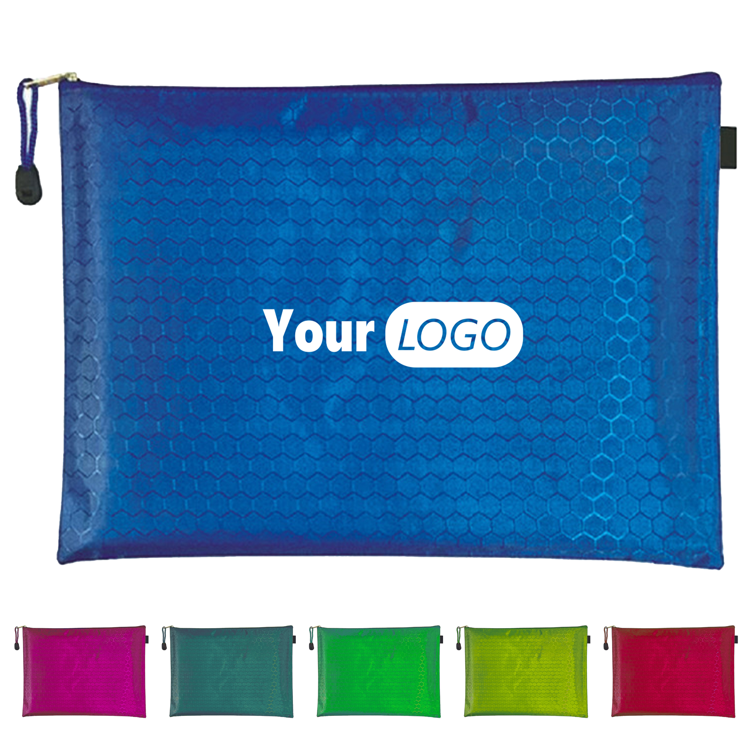 Oxford Stylish And Secure A4 Waterproof File Bag With Zipper (Moq 50) 2