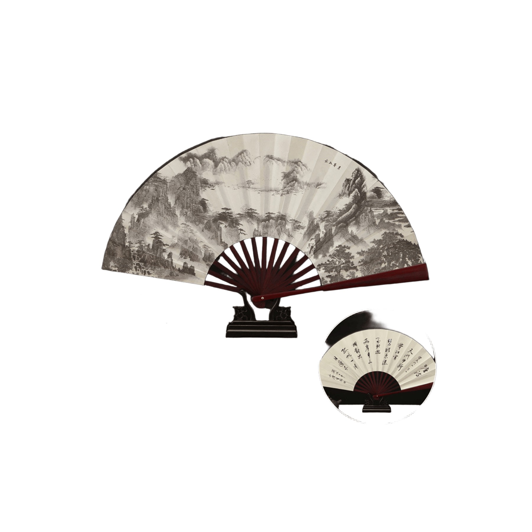 Folding Advertising Fan 2