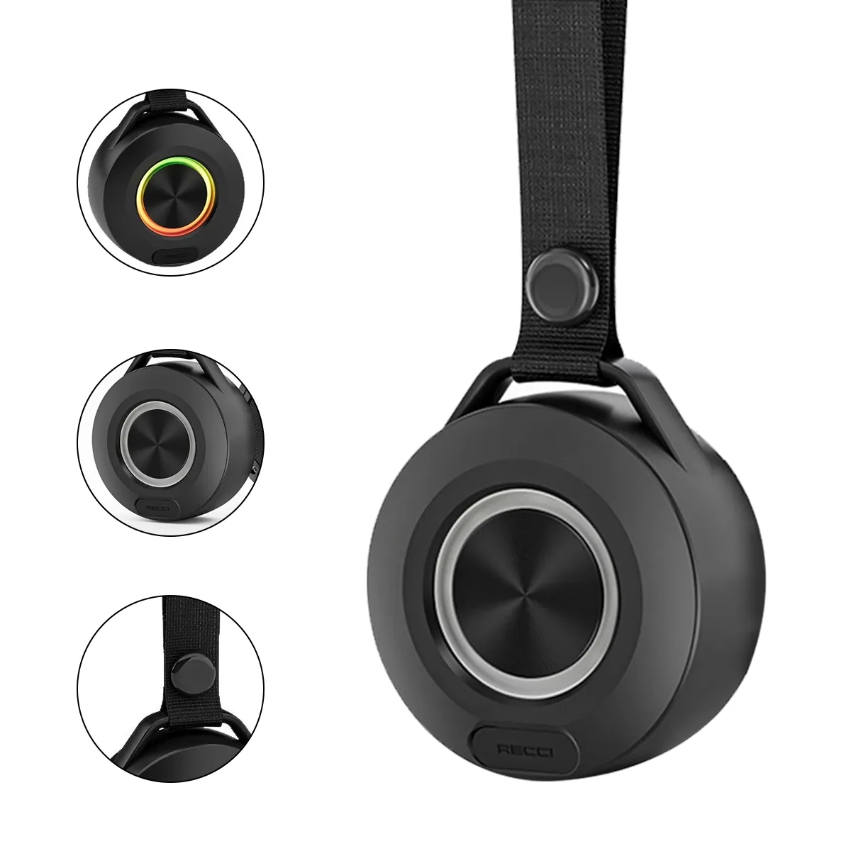 Portable Bluetooth Speaker With Hanging Strap 1