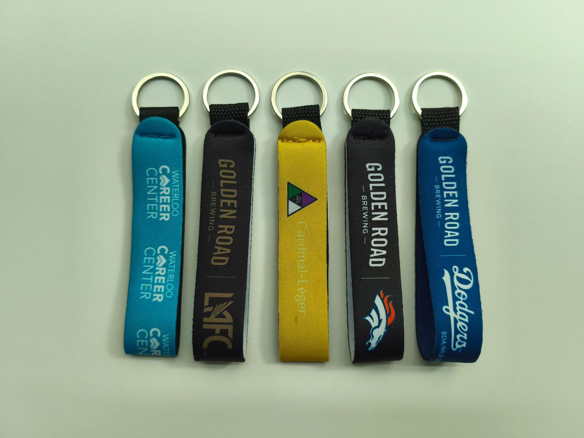 Floatable Neoprene Wristlet Strap Keychain 3