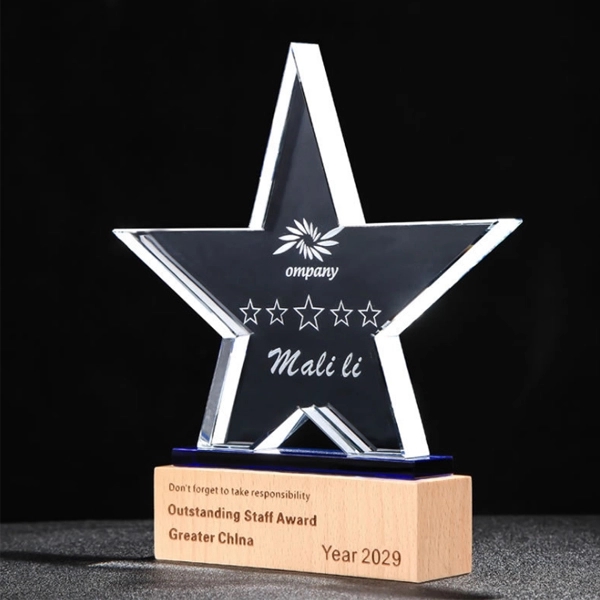 Crystal Star Wood Award 6