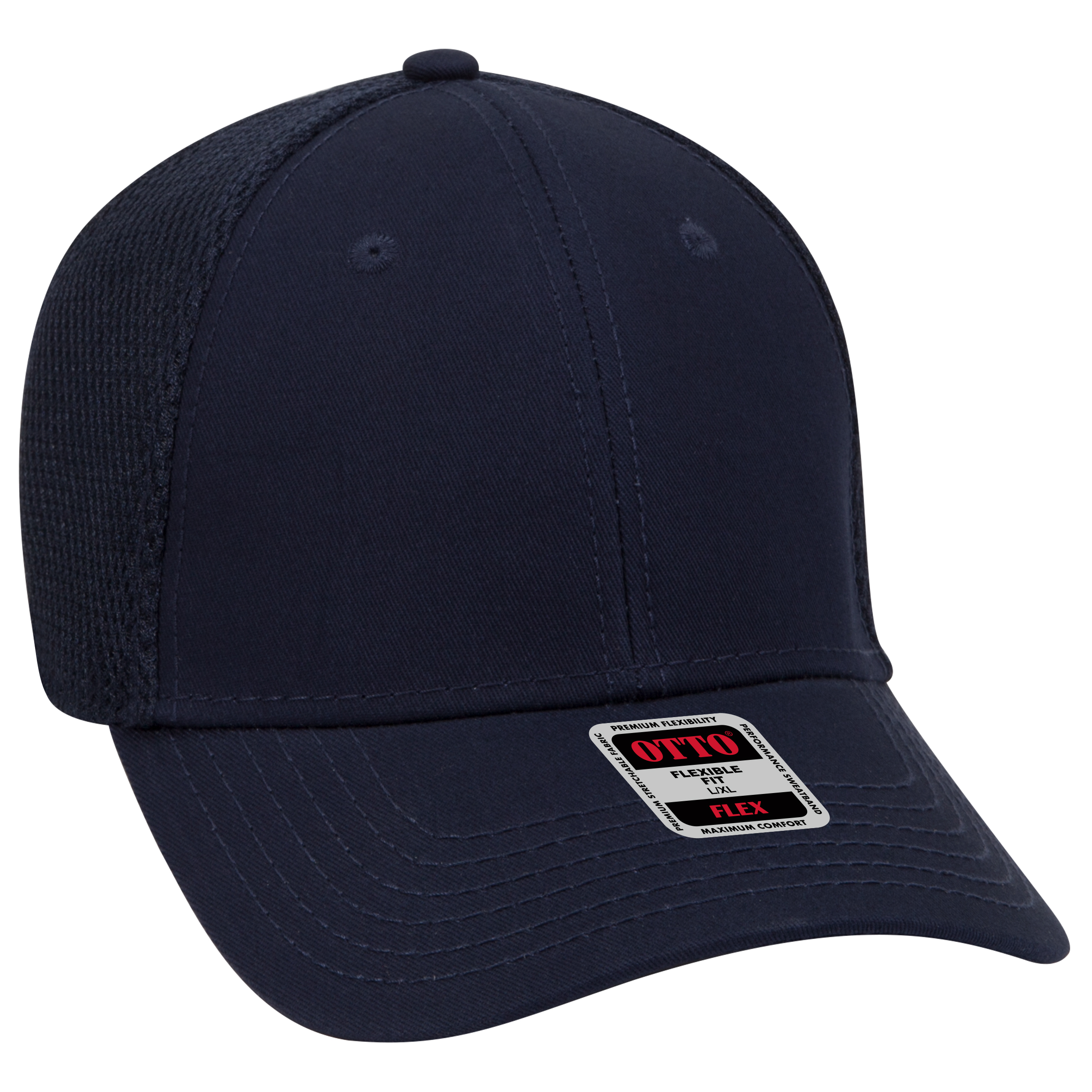 OTTO CAP® OTTO FLEX® Fitted 6 Panel Low Profile Baseball Cap 6