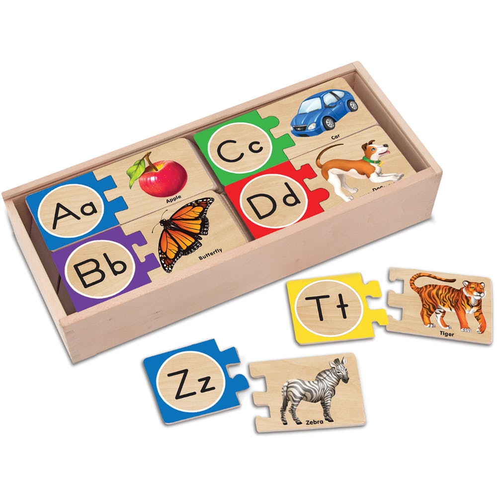 Melissa & Doug Letter Puzzle Sets - 26 Pieces 2