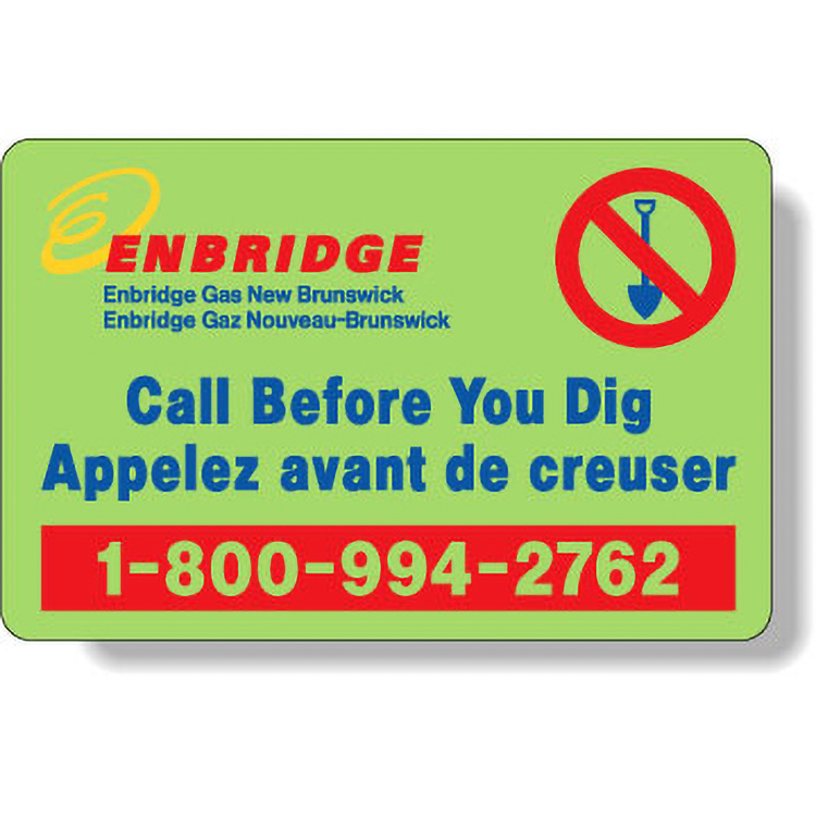 Fluorescent Green Flexo-Printed Stock Rectangle Roll Labels (3.5"x5.375")