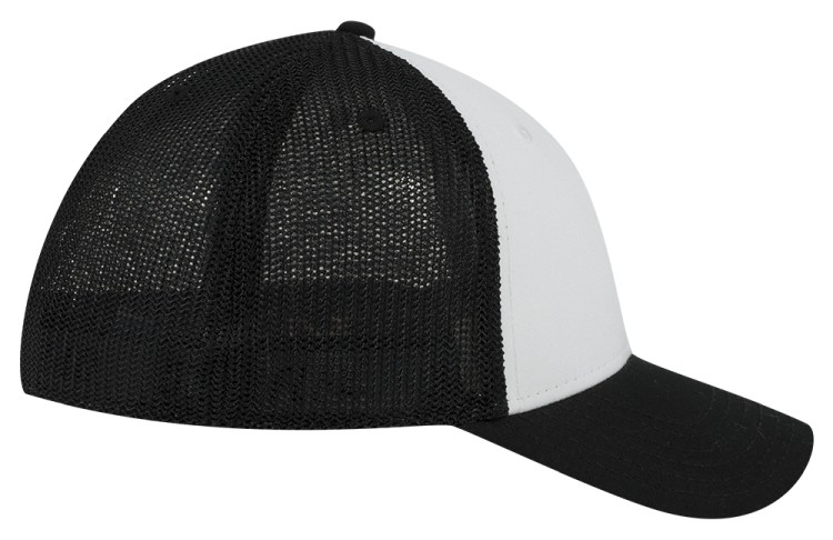 OTTO CAP® OTTO FLEX® Fitted 6 Panel Low Profile Mesh Back Trucker Hat 15
