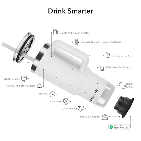 HidrateSpark Pro 2 Tumbler 30oz 31