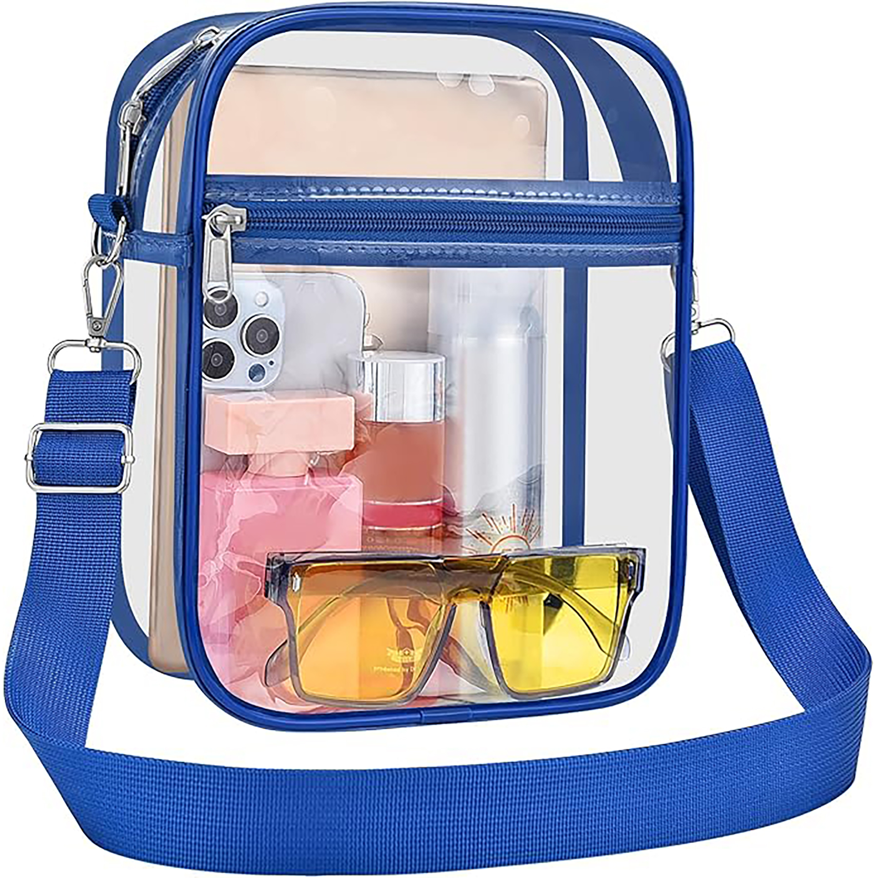 Men's and Women's Transparent Crossbody Wallet 9
