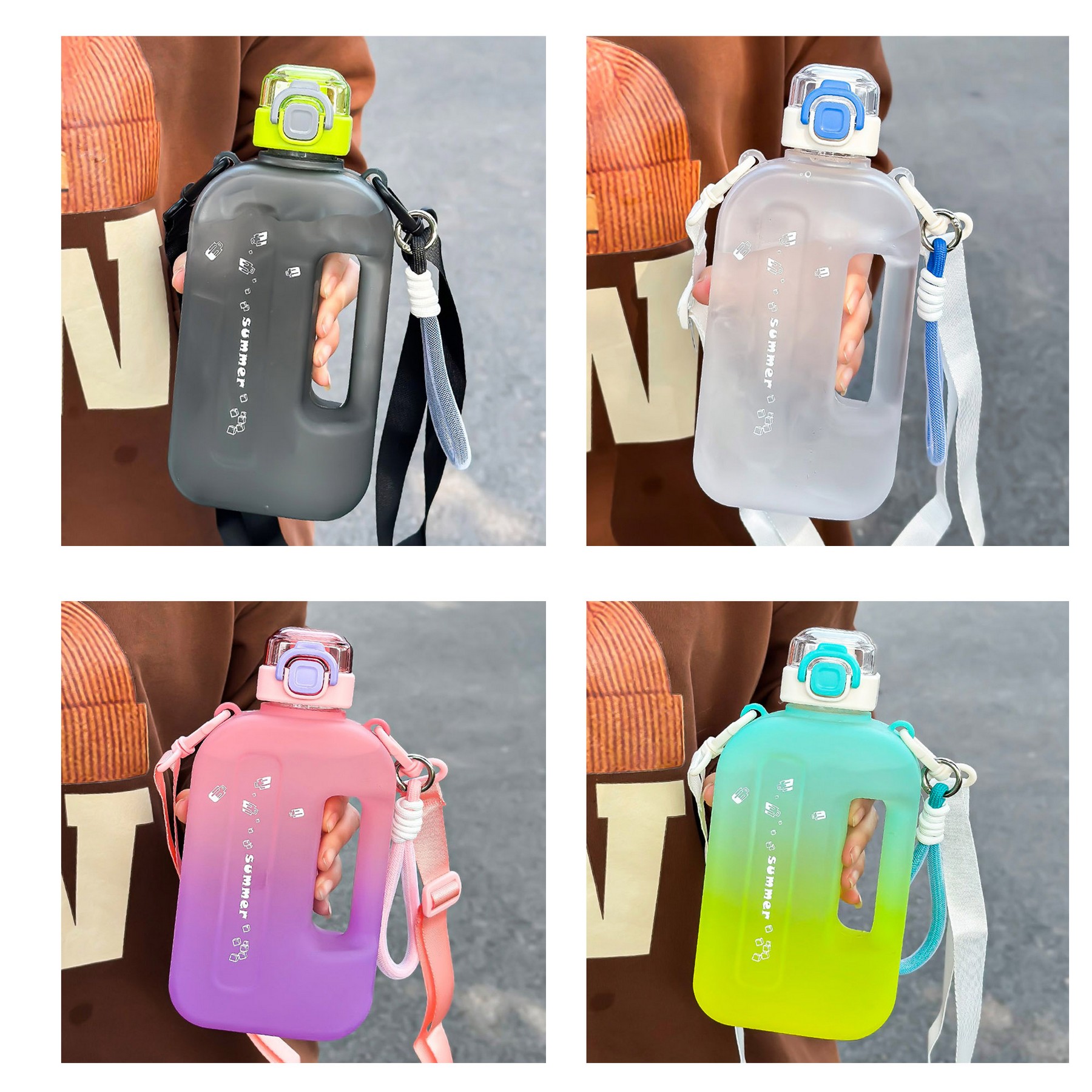 Colorful Backpack Water Bottle 2