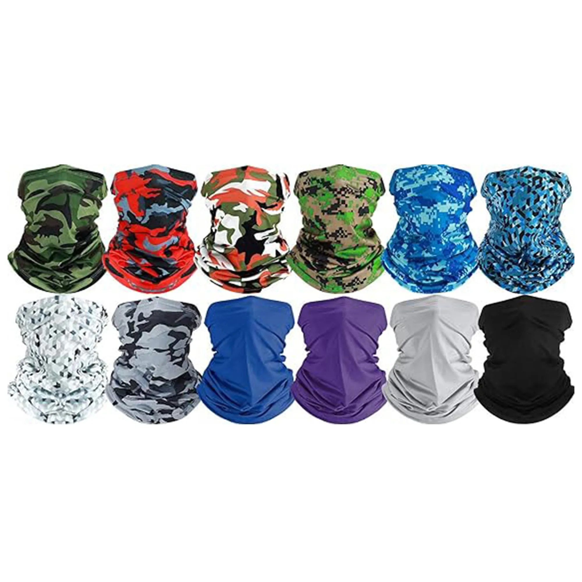 Bandana Face Mask Ice Silk Cooling Neck Gaiter 8
