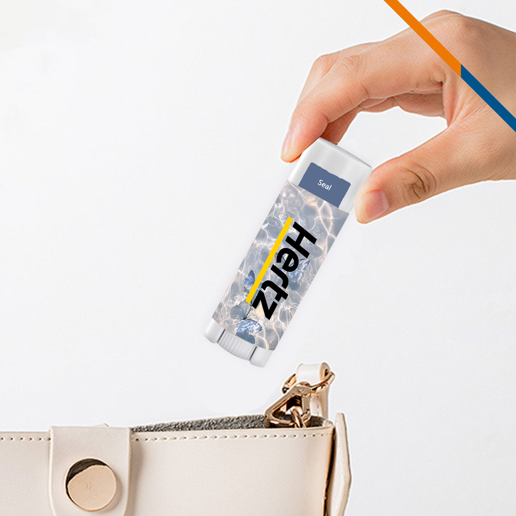 GlowKiss SPF 15 Lip Balm In White Oval Tube 1