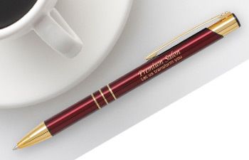 GOLD CELLO-WRAPPED DELANE® PEN 17