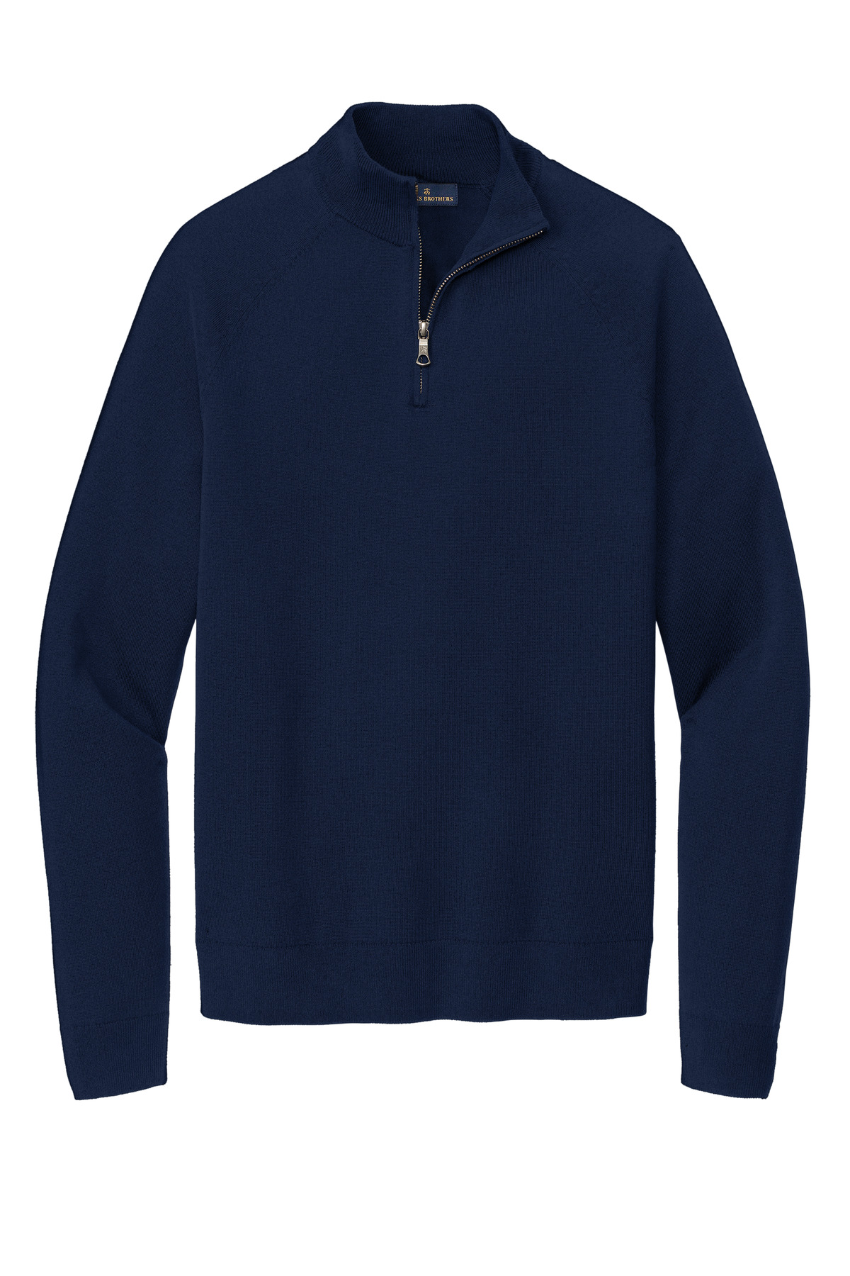 Brooks Brothers Cotton Stretch 1/4-Zip Sweater BB18402 12