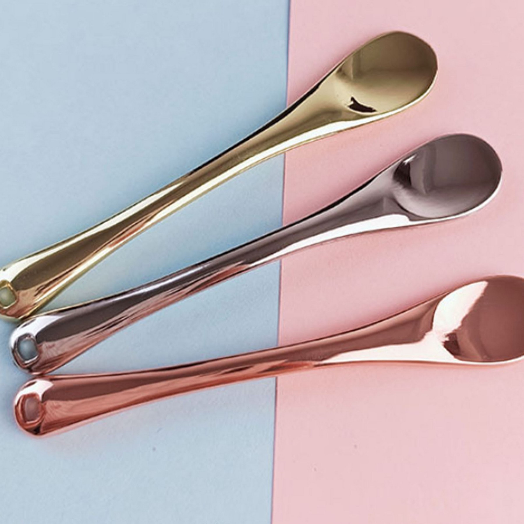 Mini Metal Makeup Beauty Spoons 2