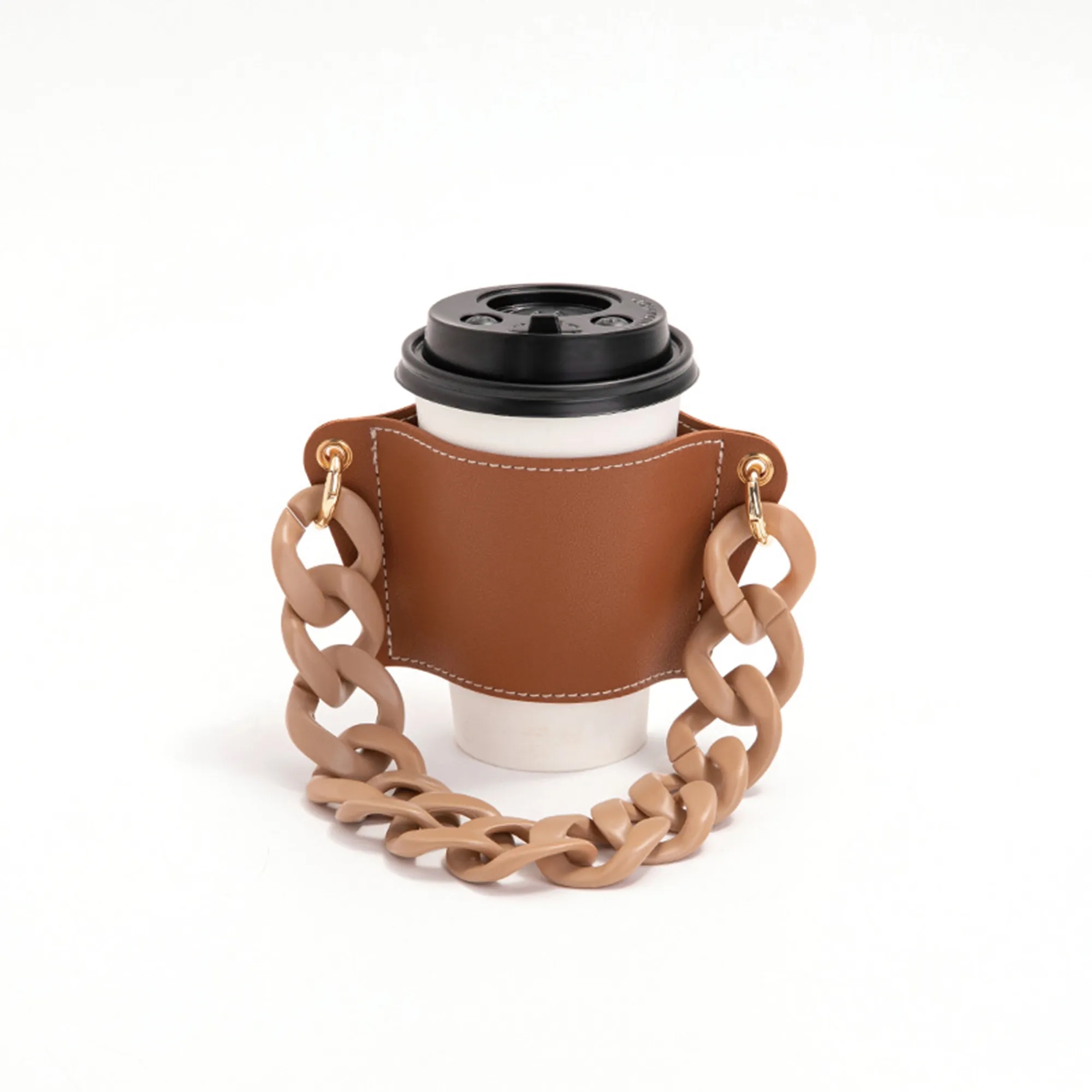 PU Removable Chain Cup Sleeve 8