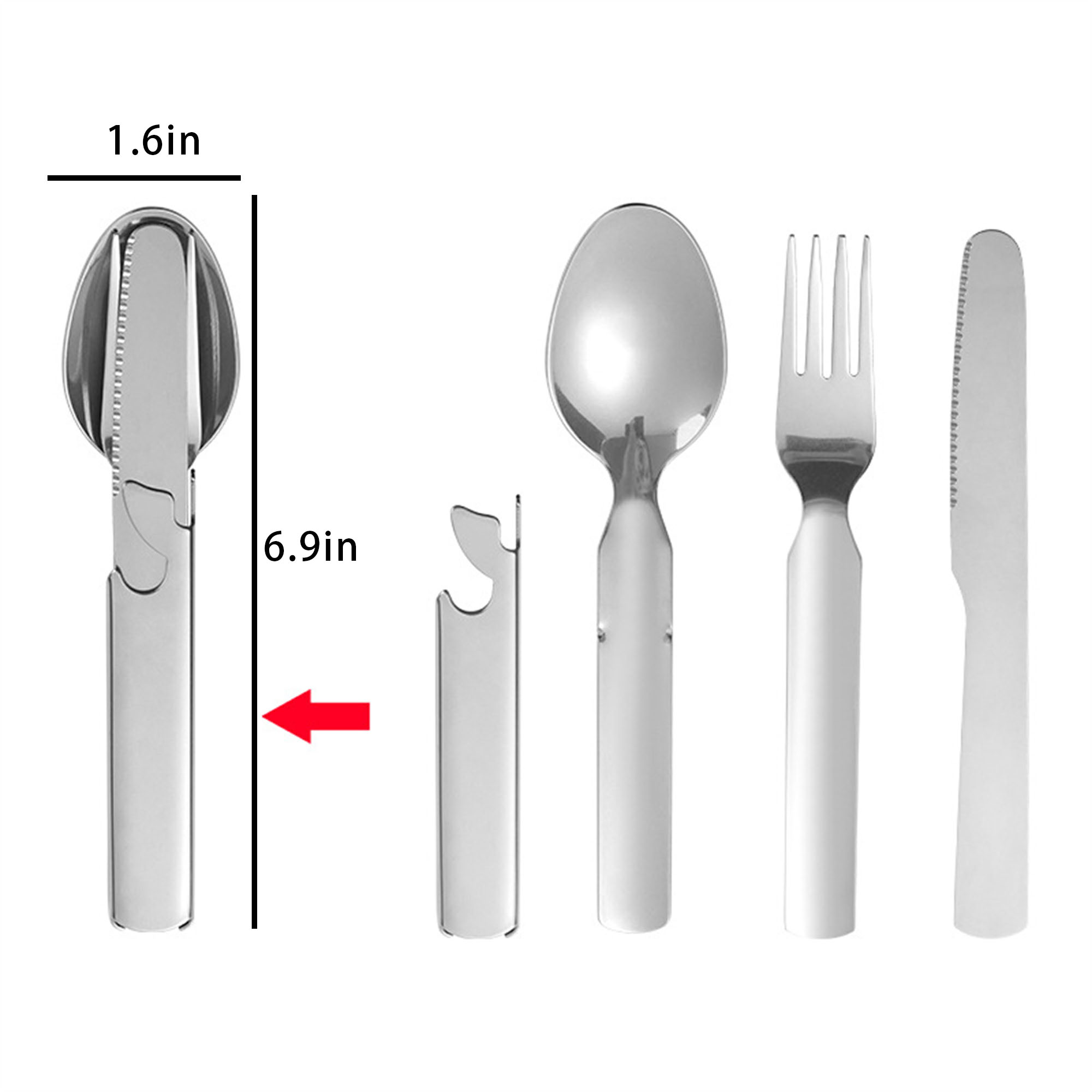4 In 1 Flatware Cutlery Set 3