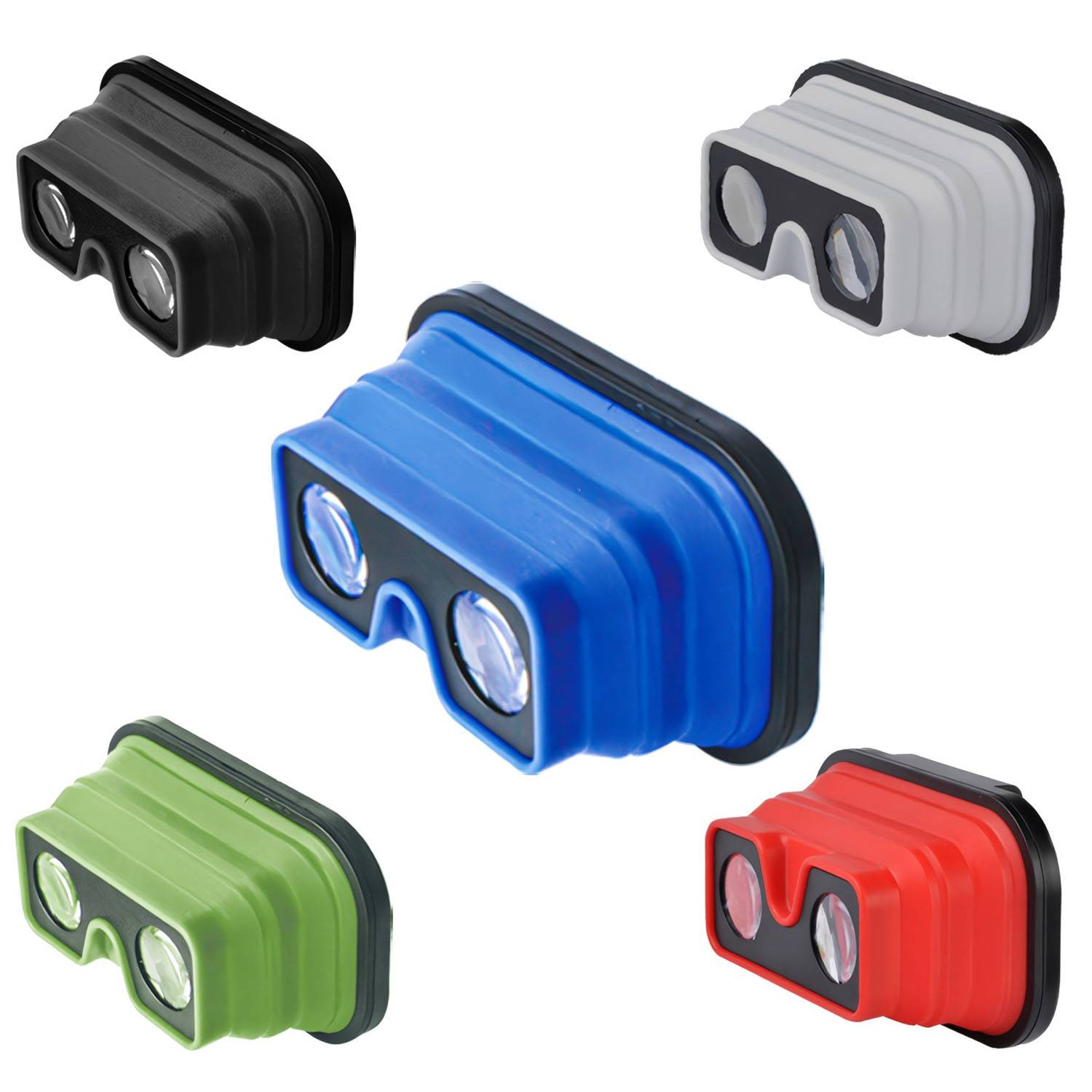 Foldable Silicone 3D VR Glasses 9