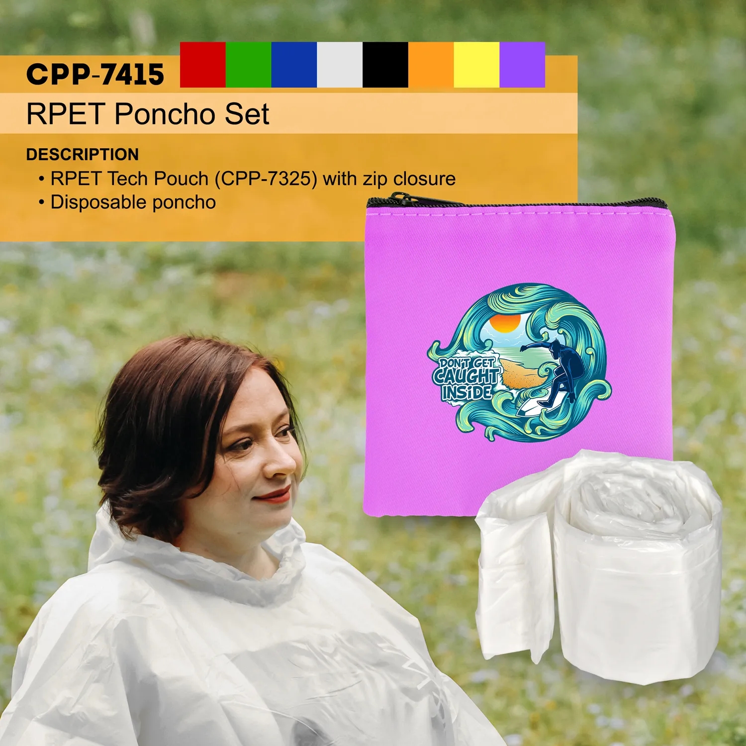 RPET Poncho Pouch 14