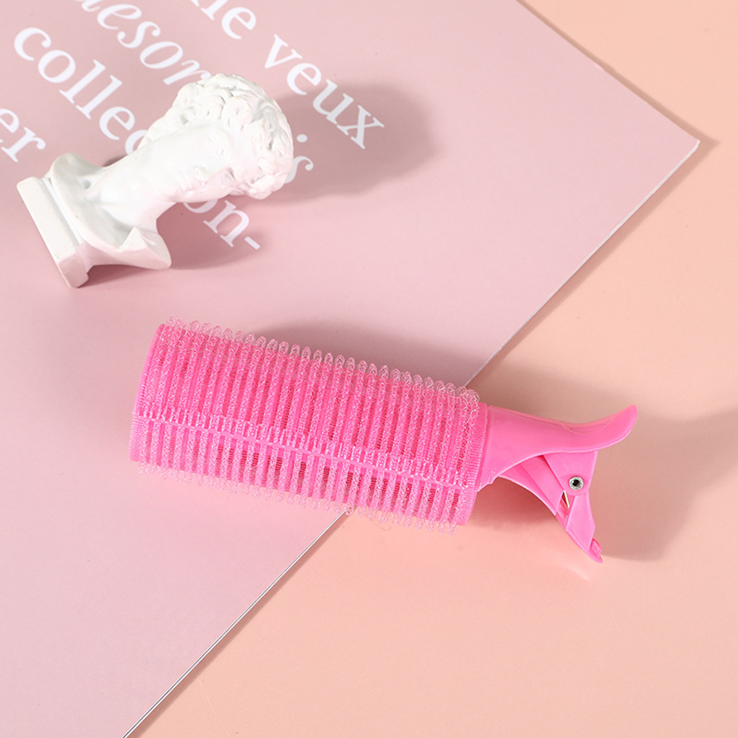 2PCS Plastic Hair Curling Clip Rollers 5