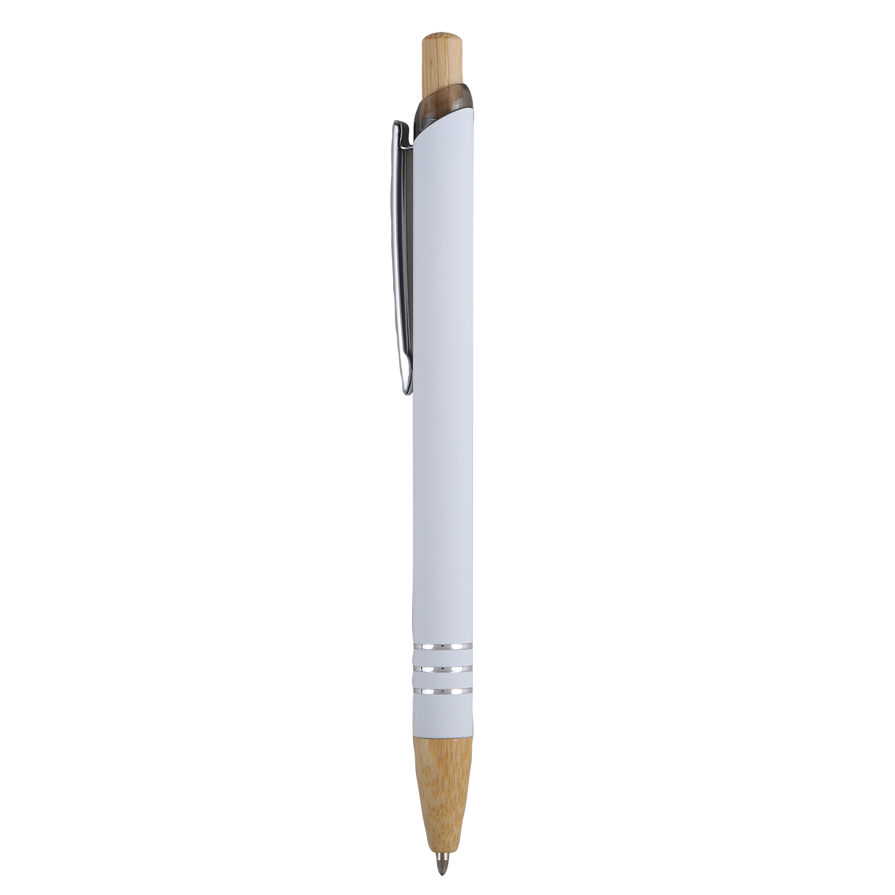 Venosa Velvet-Touch Aluminum Pen w/Bamboo Accents 3