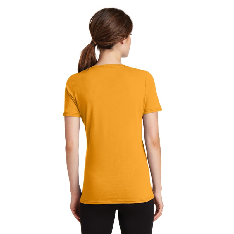 Port & Company Women's Performance Blend V-Neck Tee. 28