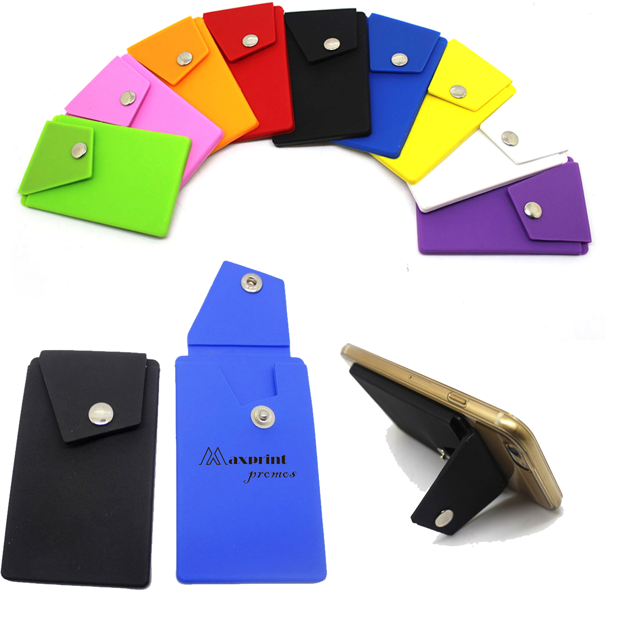 Custom Cell Phone Wallet With Stand 2