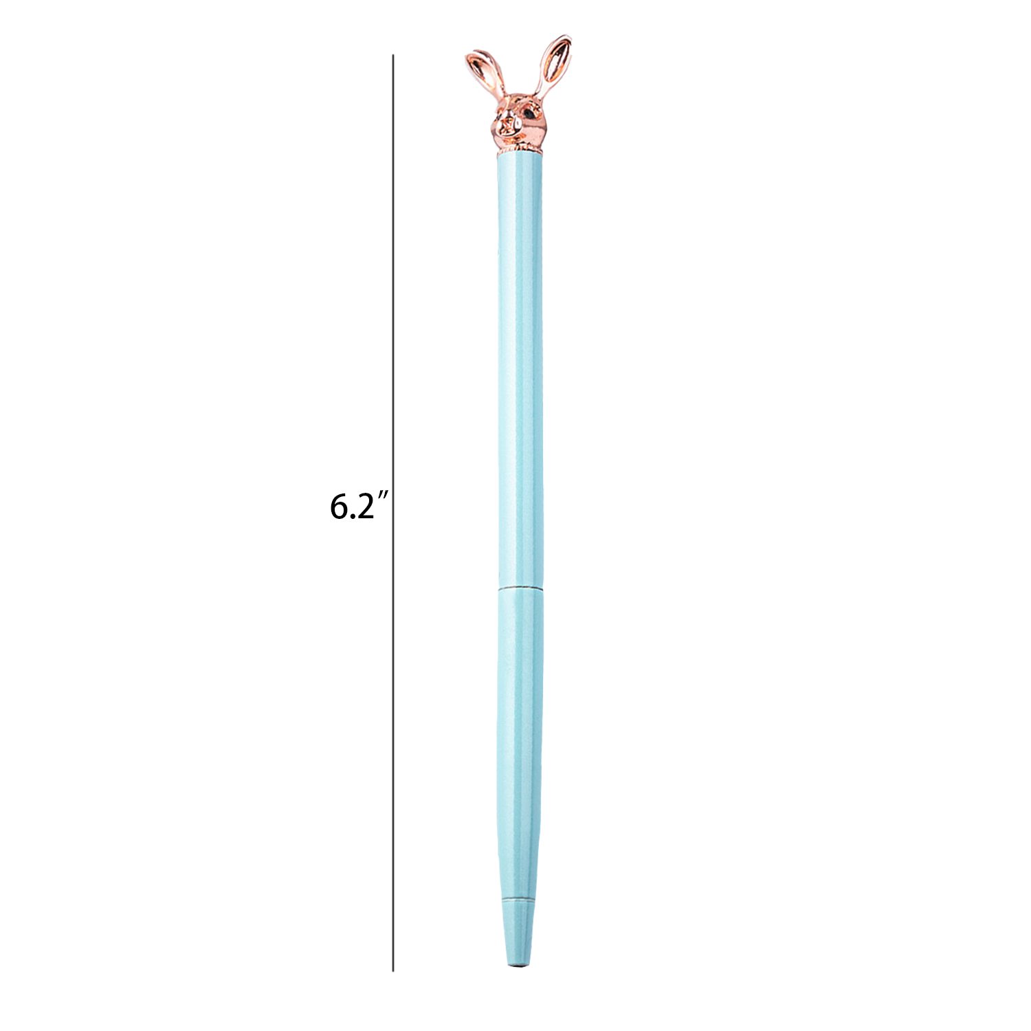 Rabbit Shape Twist-Action Metal Ballpoint Pen 7