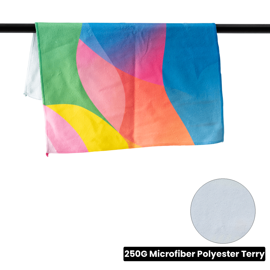 Custom Sublimated Microfiber Rally Towel 4