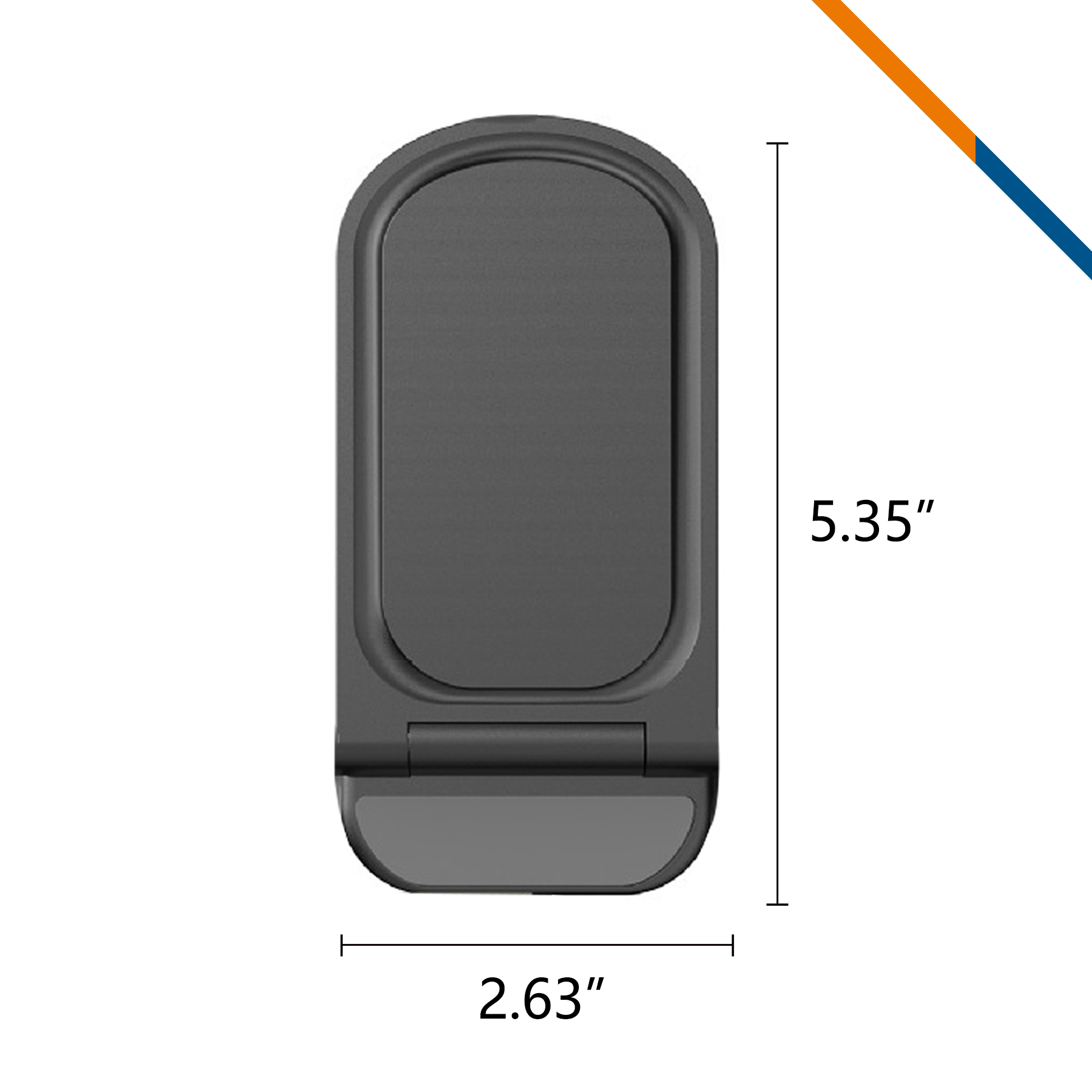 EnerFlow Foldable 15W Wireless Fast Charger Stand 3