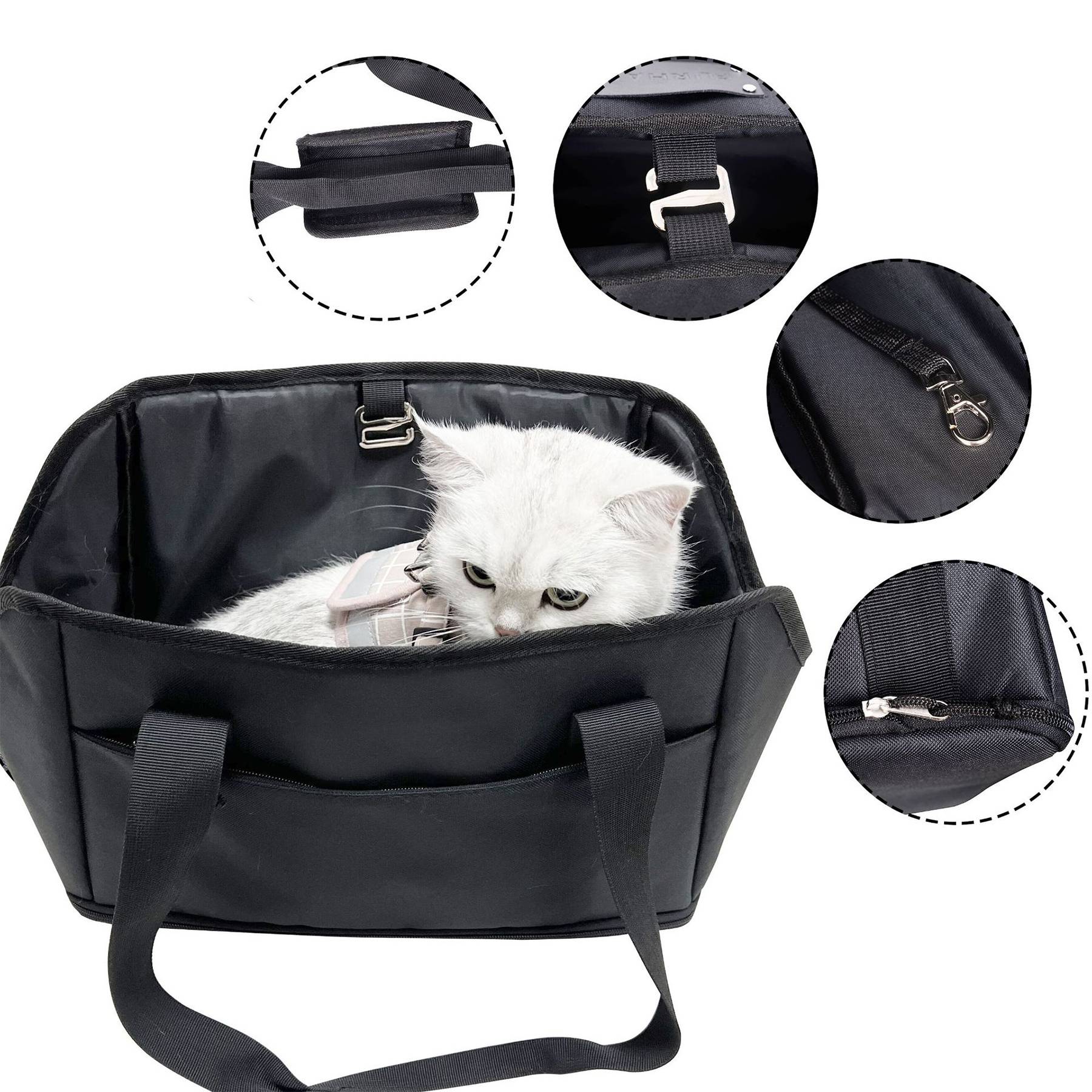 Oxford Fashionable Waterproof Pet Tote Bag 8