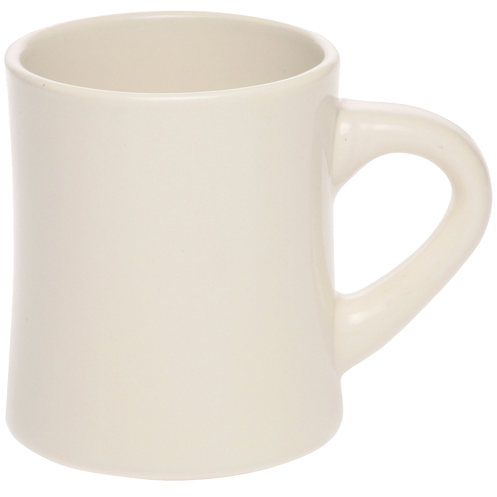 12 oz. Thick Grip Glossy Ceramic Diner Mug 2