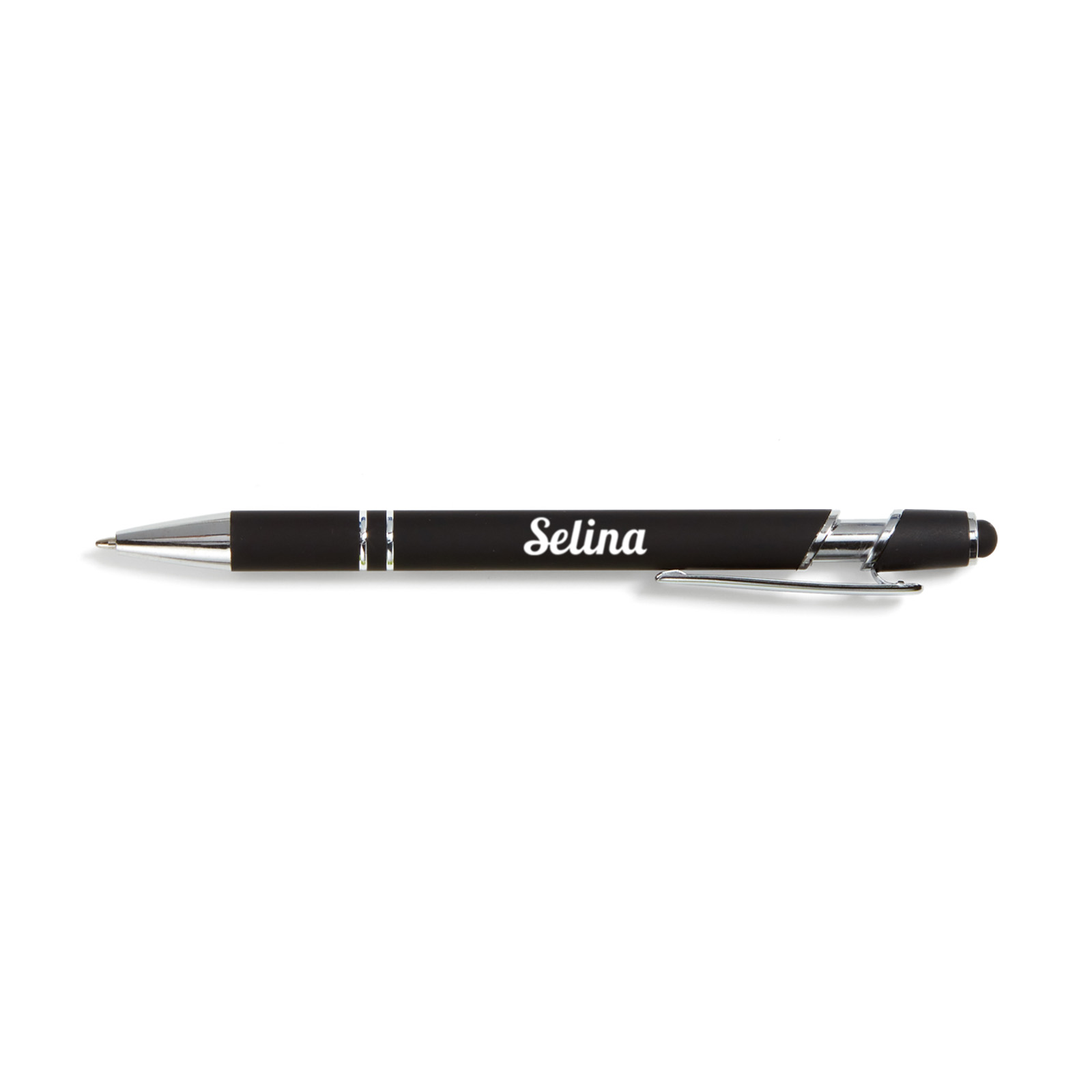 Aluminum Rubberized Stylus Pen 1