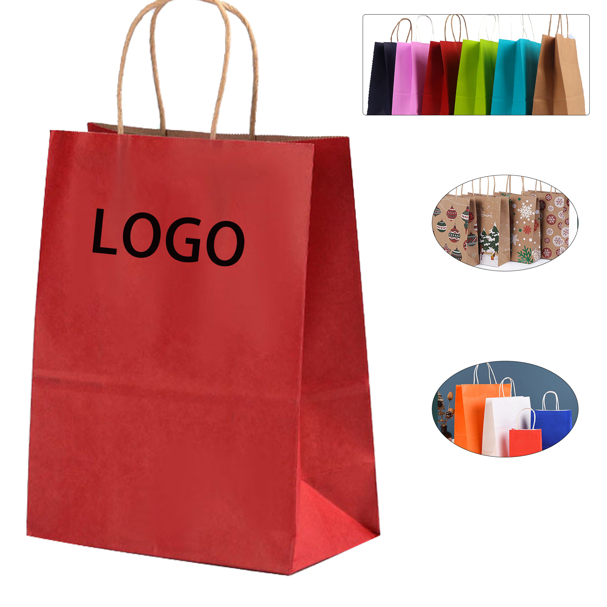 Custom Paper Bag With Handle 2