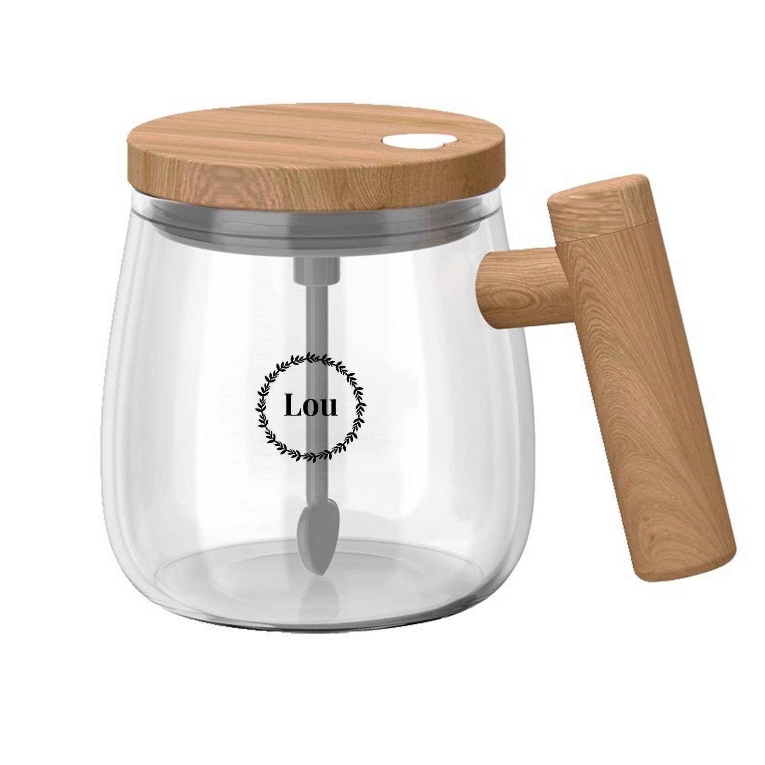 Electric Mixing Glass Mug