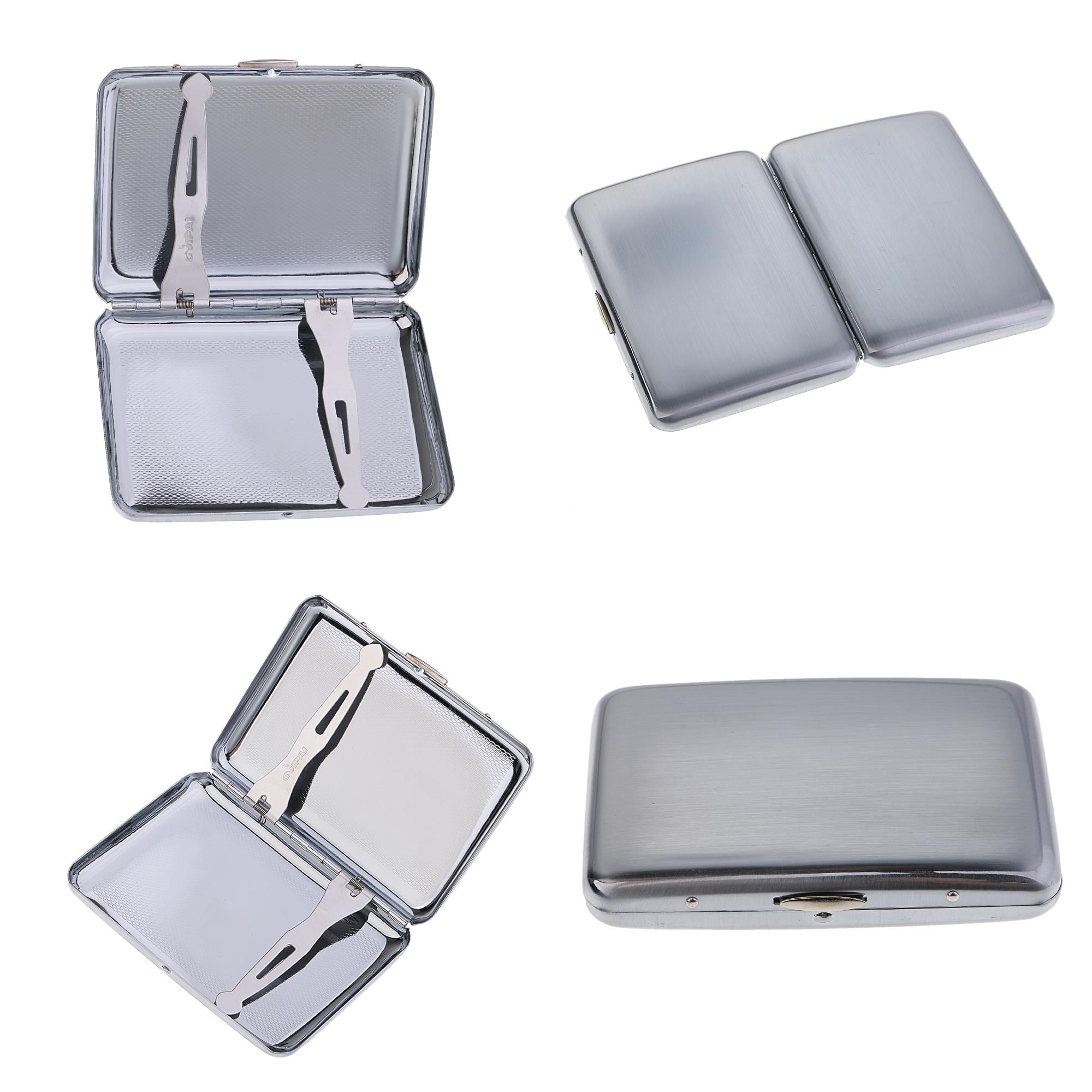 High-Quality Stainless Steel Cigarette and Business Card Case 3
