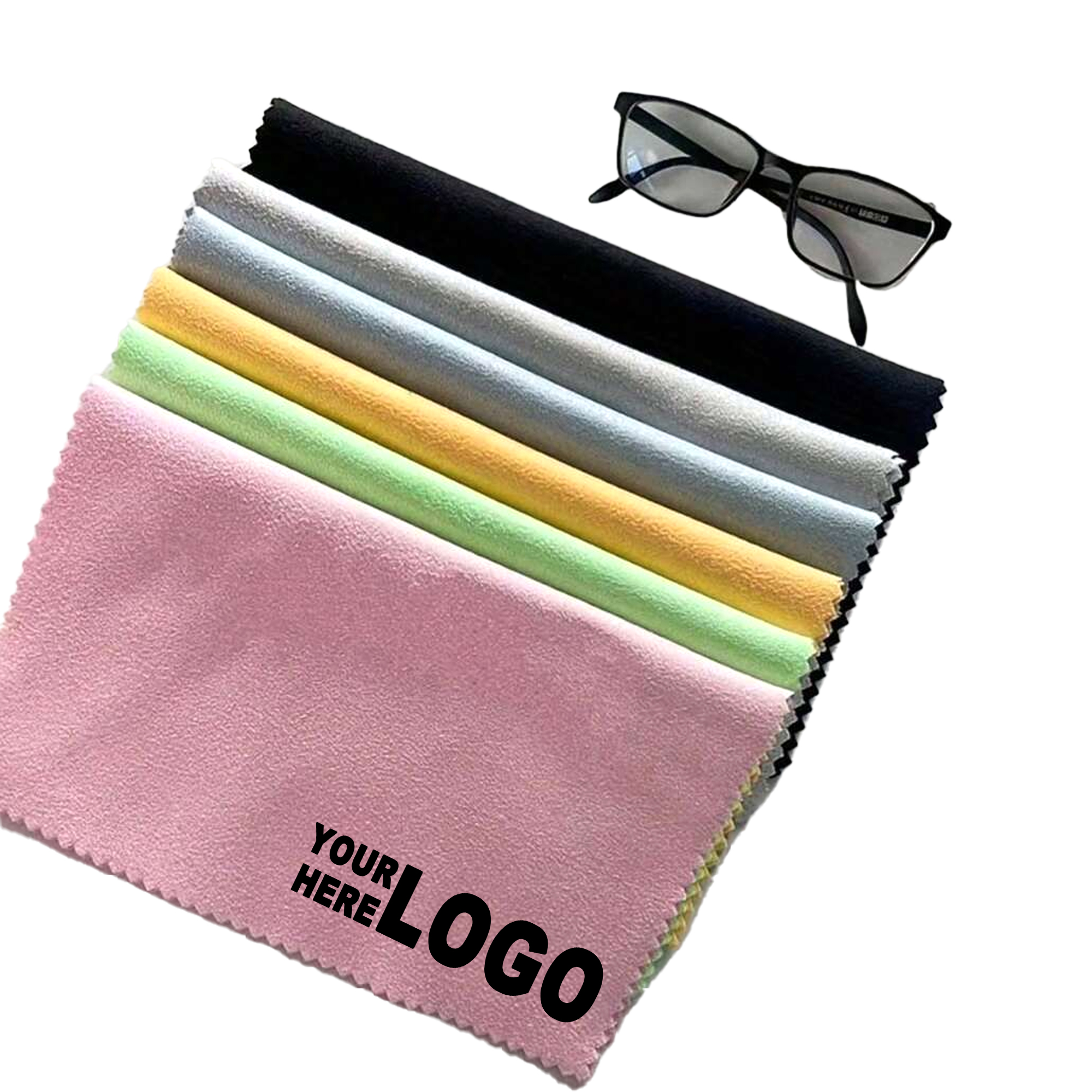 Branded Portable Cleaning Cloth with Protective Pouch 3