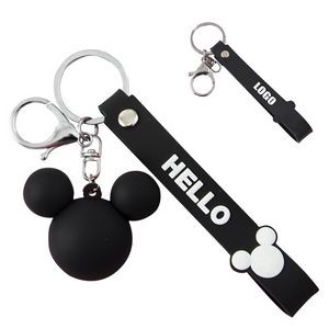 Charming PVC Mouse Keychain With Key Ring Attachment 17