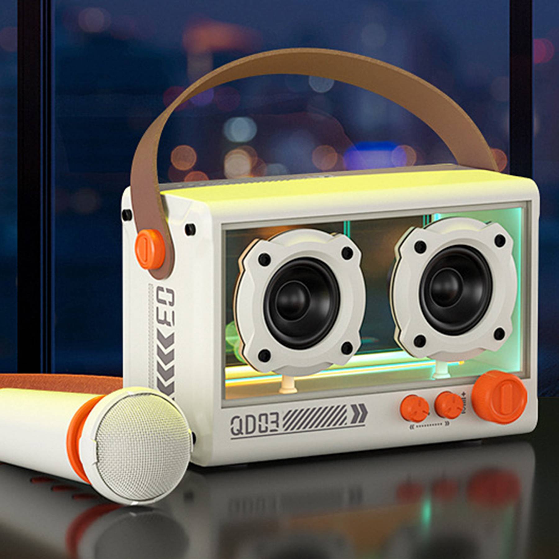 Retro Trend Bluetooth Speaker W/ Microphone 7